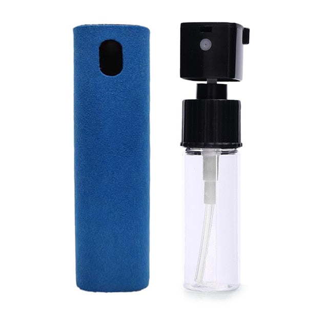 2-in-1 Microfiber Screen Cleaner Spray Bottle Set